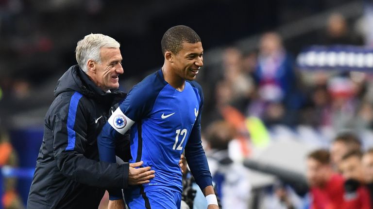 Kylian Mbappe is a key member of Didier Deschamps' France squad