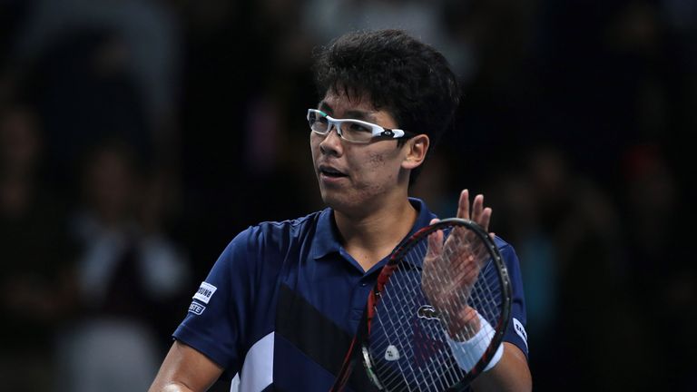 Chung won the ATP NextGen finals in Milan