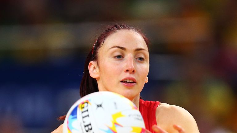 Clarke is one of the senior members of Tracey Neville's squad