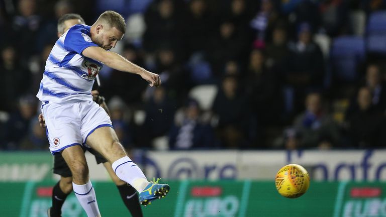 Joey van den Berg scored Reading's second goal in the Championship match against Barnsley