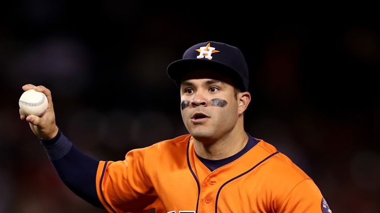 Jose Altuve helped lead the Houston Astros to the World Series