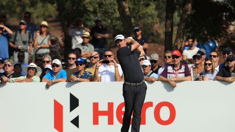 Rose was happy with his driving, but not satisfied with his putting on day two