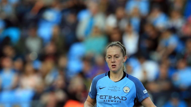 Man City Women's midfielder Keira Walsh won last year's female rising star award