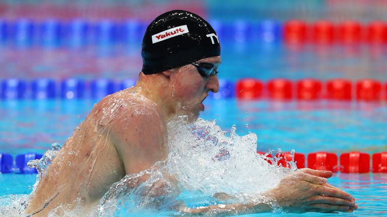 Max competed at his first World Championships in Budapest in the summer