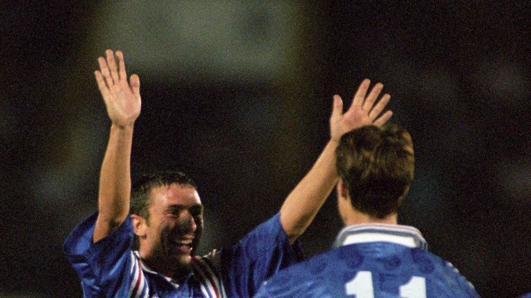 Brian Laudrup played with Derek McInnes at Rangers