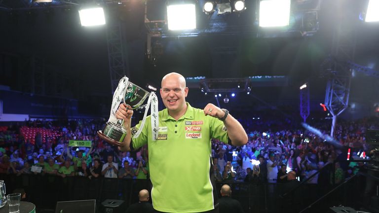 Michael van Gerwen was a dominant winner again, claiming a fourth Players Championship title in five years