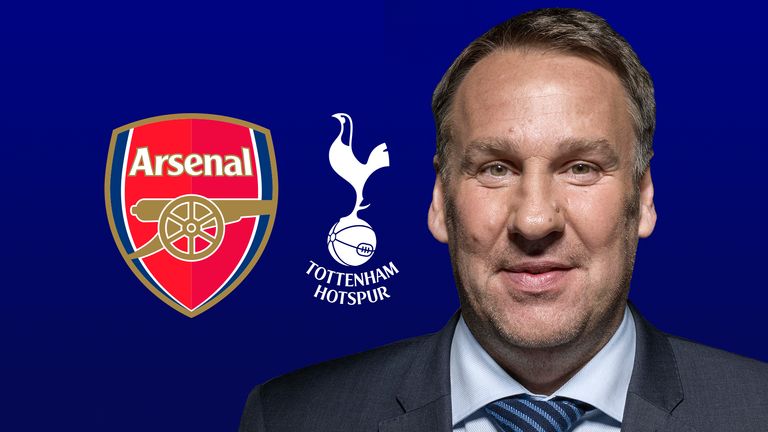 Who makes Paul Merson's combined Arsenal-Tottenham XI?