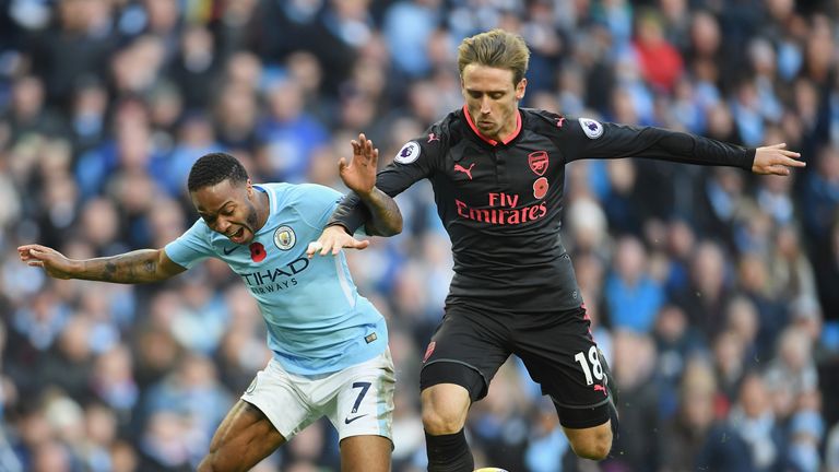Wenger was critical of Raheem Sterling over the penalty incident with Nacho Monreal