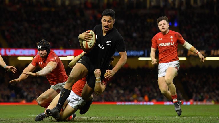 Recently crowned Breakthrough Player of the Year, Rieko Ioane