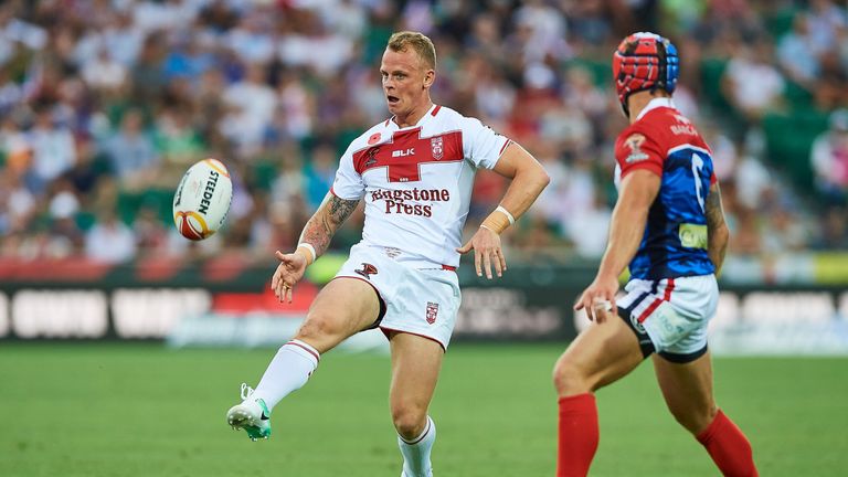 Kevin Brown has retained his place in the England side after an impressive display at the weekend
