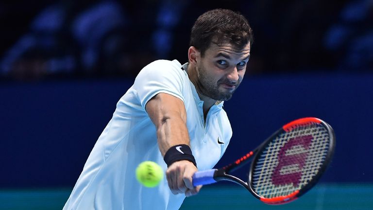 Grigor Dimitrov is the second seed in Rotterdam