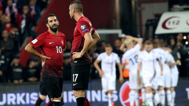 Turkey failed to qualify for the 2018 World Cup