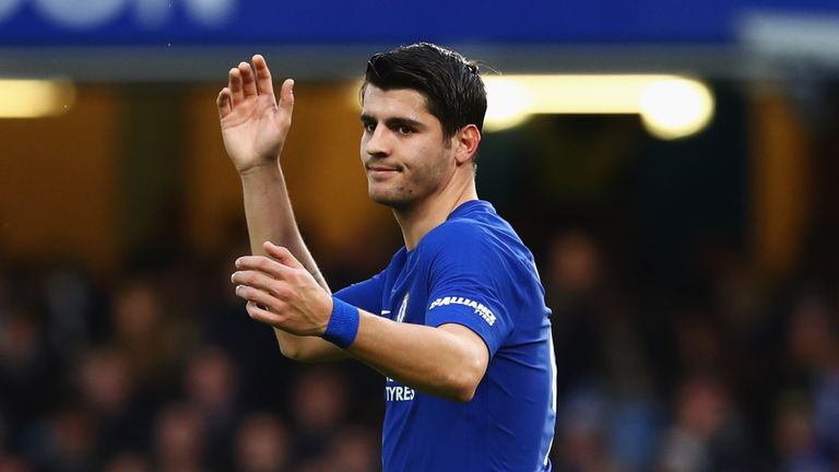 Antonio Conte says he does not know how long Alvaro Morata will be out injured