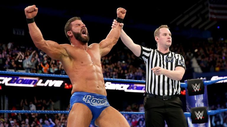 Bobby Roode knocked out Baron Corbin in the first round of the tournament to crown a new US champion