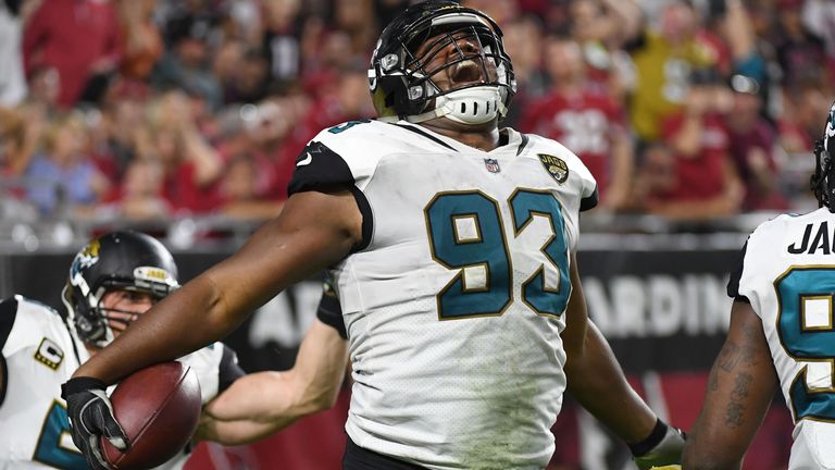 Calais Campbell has been a quarterback sacking machine in Jacksonville