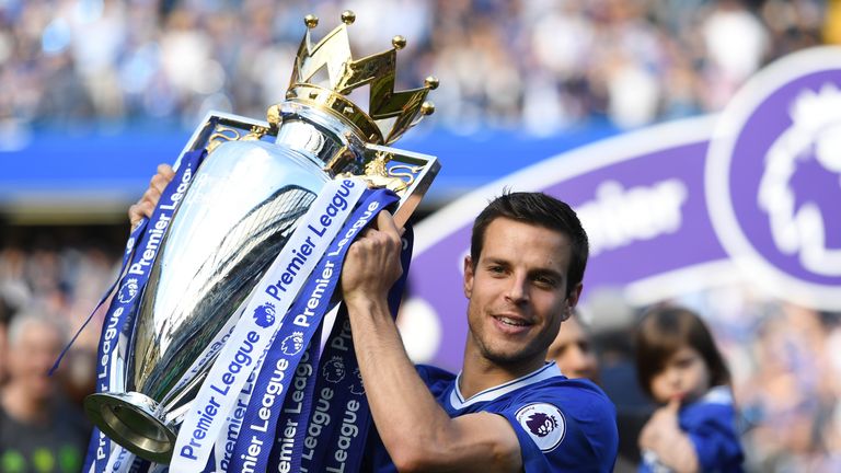 Azpilicueta played every minute of Chelsea's title-winning 2016/17 campaign