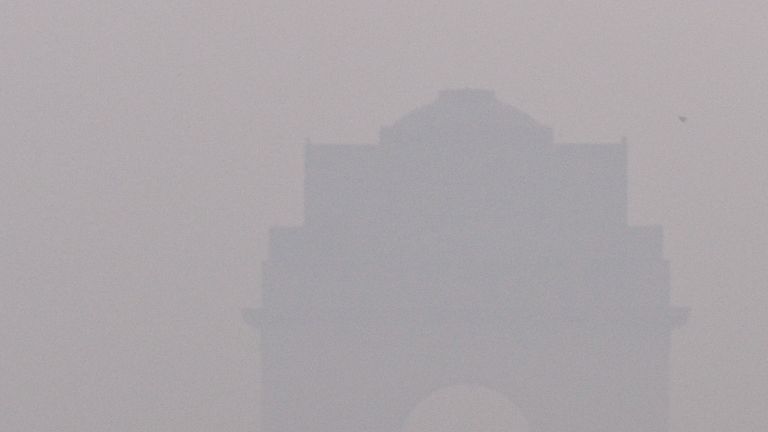 The 2016 Delhi half-marathon was blighted by smog