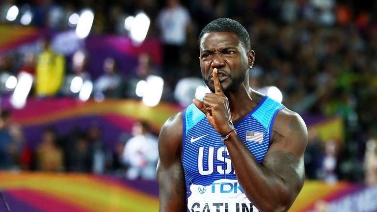 Justin Gatlin says he is stunned by allegations made against his camp