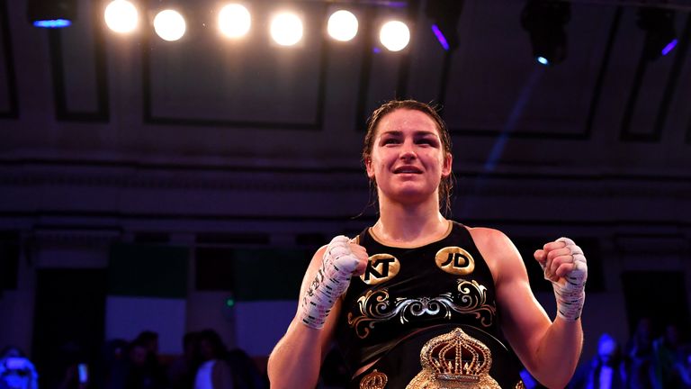 Katie Taylor remains unbeaten in her professional career