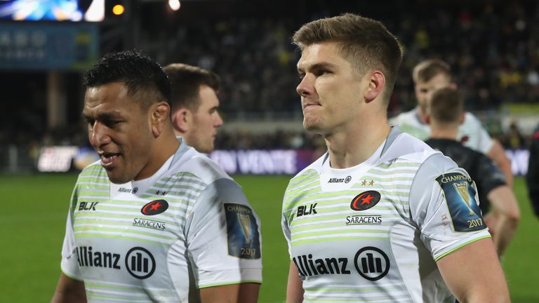 Saracens have now lost seven games in a row in all competitions