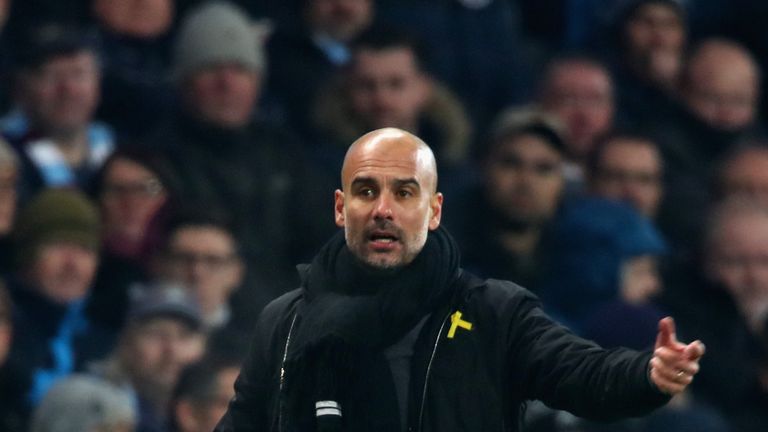 Pep Guardiola set for Manchester City contract talks Skysports-pep-guardiola-manchester-city-football_4185491