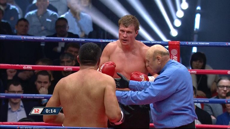 Referee Parris had a busy night, mainly due to Hammer's holding