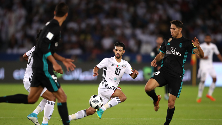 Real Madrid were given a scare in the UAE