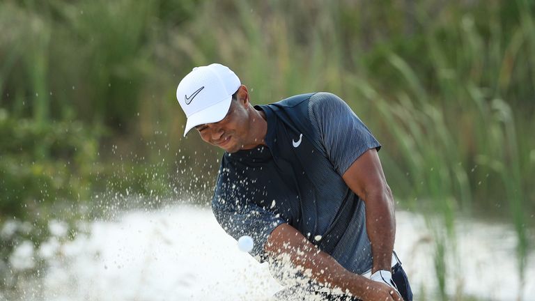 Woods felt he played a lot better than his score suggested