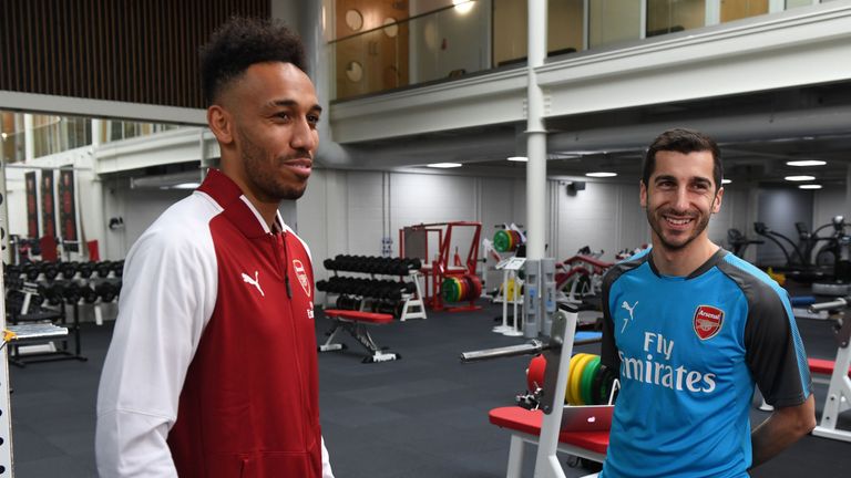 Pierre-Emerick Aubameyang and Henrikh Mkhitaryan joined Arsenal in the January transfer window
