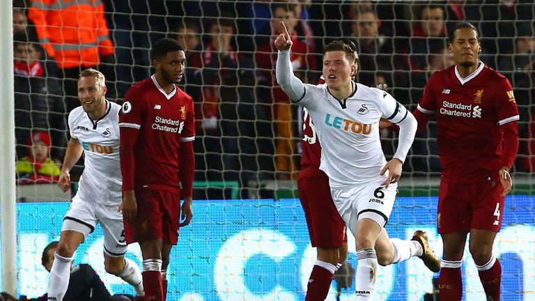 Alfie Mawson scored the only goal of the game
