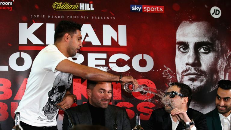 Amir Khan will taken on Phil Lo Greco on his British comeback in April 21