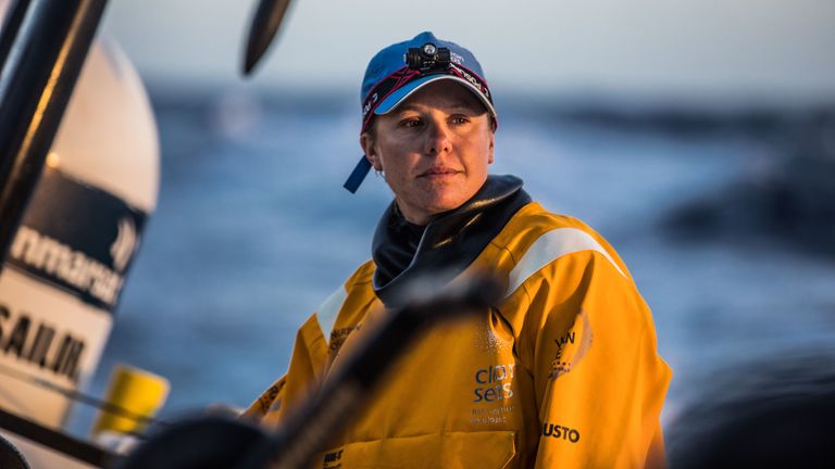 Annalise Murphy is part of the Turn the Tide on Plastic crew having won a silver medal at the 2016 Olympics