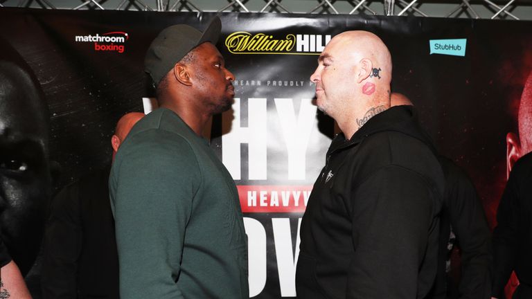 Dillian Whyte faces Lucas Browne on March 24, live on Sky Sports