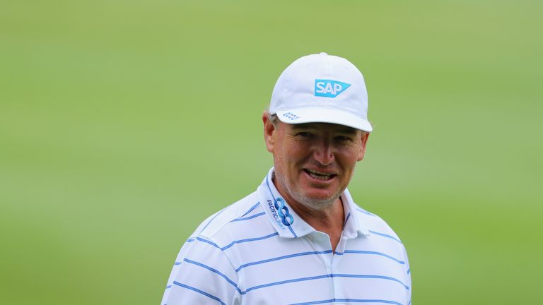 Tournament host Ernie Els opened with a 71