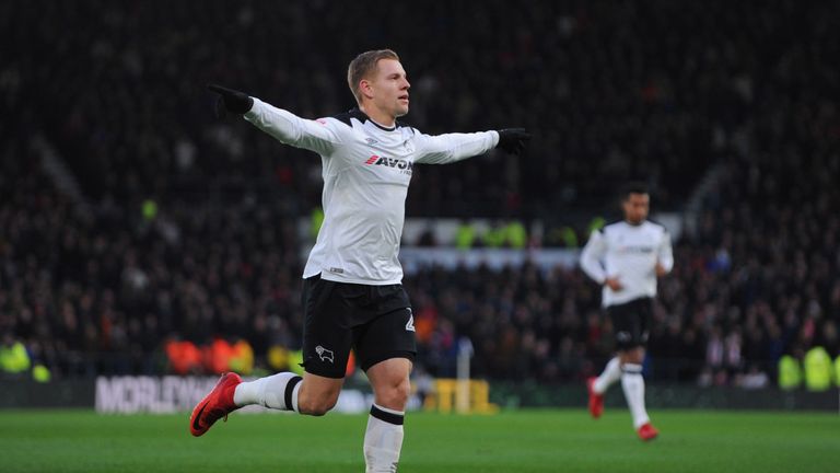 Derby County are second in the table