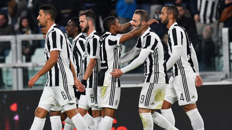 Juventus are two points clear at the top of the Serie A table