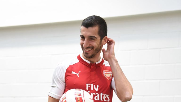 Henrikh Mkhitaryan has joined Arsenal from Manchester United
