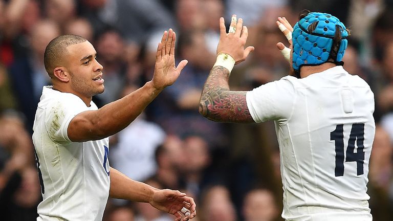 Jonathan Joseph and Jack Nowell have been withdrawn from England's two-day training camp in Brighton