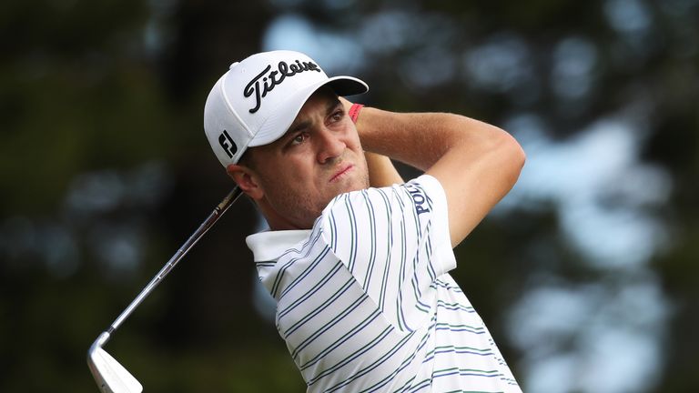 Justin Thomas completes the Woods/McIlroy group