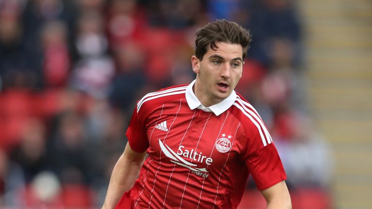 Norwich loanee Kenny McLean scored the opening goal for Aberdeen on Saturday