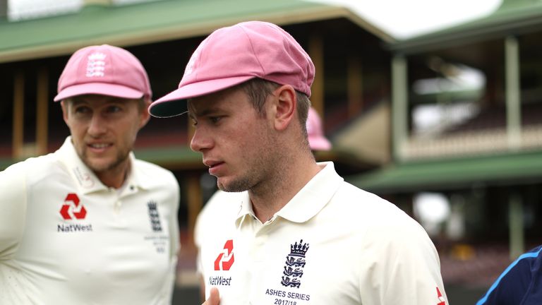 Mason Crane will make his England Test debut in Sydney