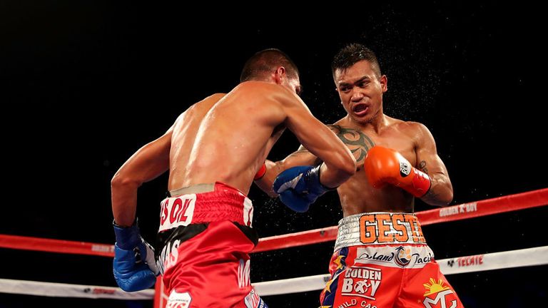 Mercito Gesta will challenge fellow Golden Boy fighter Linares at lightweight