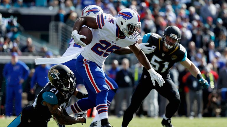 Buffalo's LeSean McCoy was also on target for the AFC as they stormed back