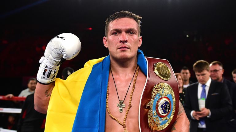 Oleksandr Usyk is the WBSS's No 1 seed