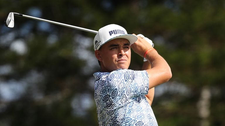 Rickie Fowler described his outfit as 'very Maui'