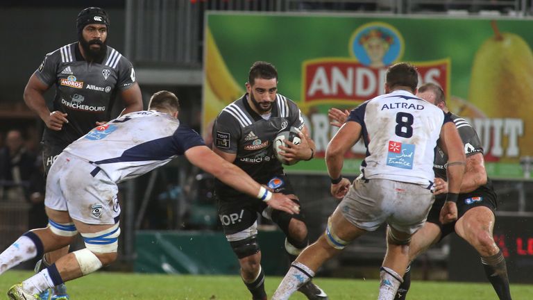 Brive's Algerian flanker Said Hireche was magnificent in their surprise win over Montpellier