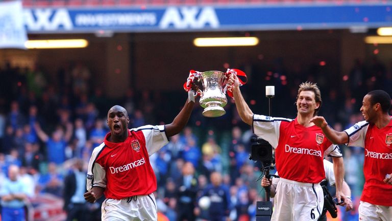 Campbell won six major honours during his playing career, including the 2002 FA Cup with Arsenal