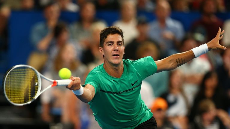 Thanasi Kokkinakis is back on tour after several injury issues