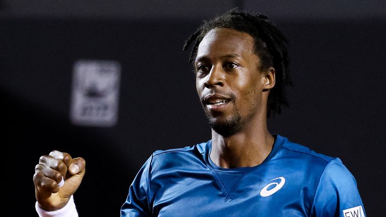 Gael Monfils ended Marin Cilic's hopes at the Rio Open