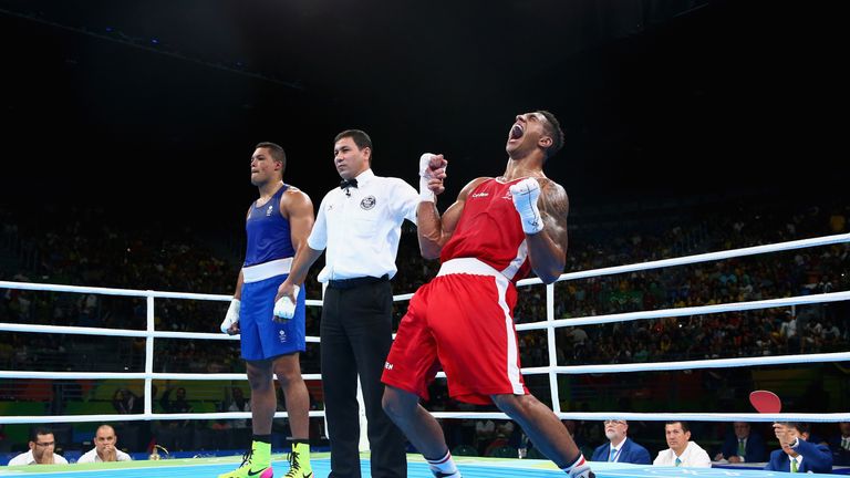 Yoka beat GB's Joe Joyce to win Olympic gold